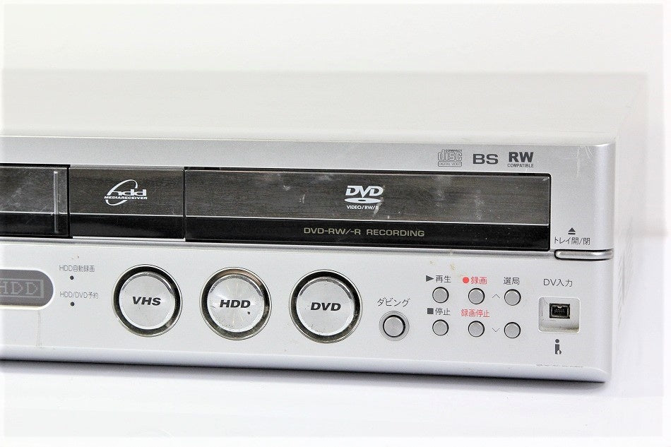 シャープ ハードディスク・DVD・ビデオ一体型レコーダーBSアナログ内蔵 160GB DV-TR11　【中古整備品】