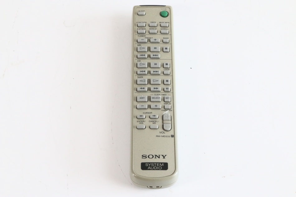 ソニー リモコン RM-MD333　DHC-MD333用 リモコン　【中古品】