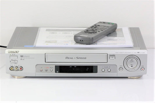 SONY VHSビデオデッキ SLV-R300　【中古品】