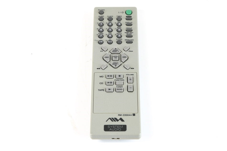 アイワ オーディオリモコン RM-Z20044　【中古品】