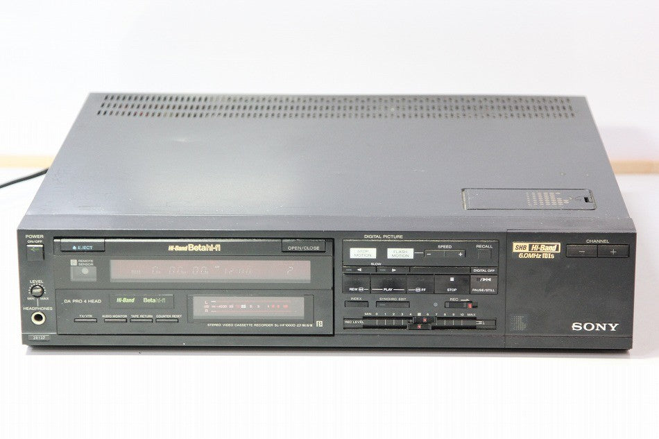 SONY ベータデッキ SL-HF1000D　【中古整備品】