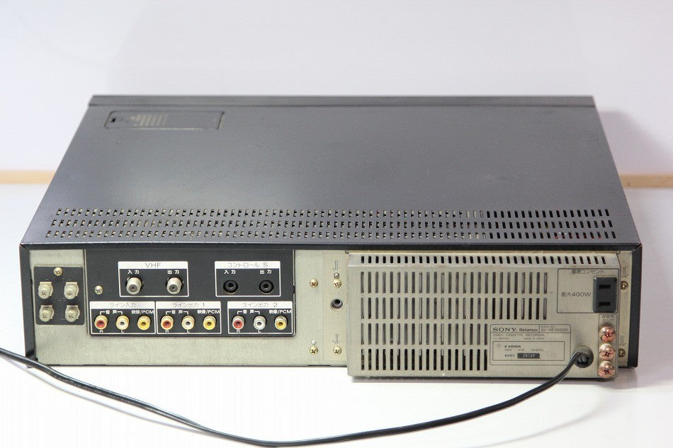 SONY ベータデッキ SL-HF1000D　【中古整備品】
