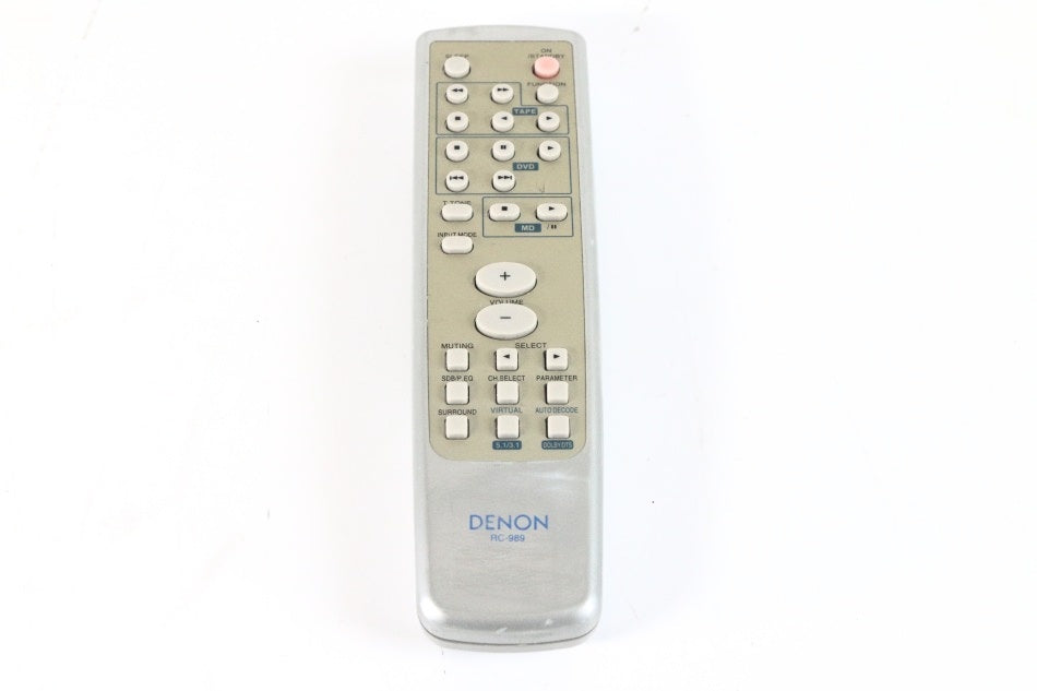デノン オーディオリモコン RC-989　【中古品】