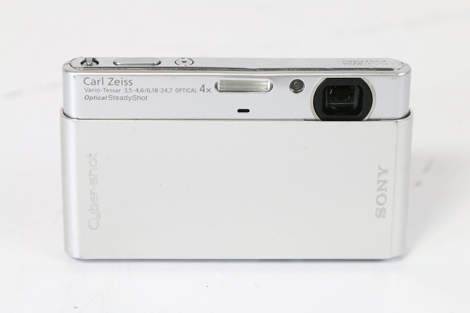 Sony Cybershot - t77 10 MPデジタルカメラwith 4 x光学ズームwith Super Steadyショット画像安定 DSCT77　【中古品】