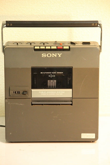 SONY ソニー TCM-1390 テープレコーダー 語学、英語教育など　【中古品】