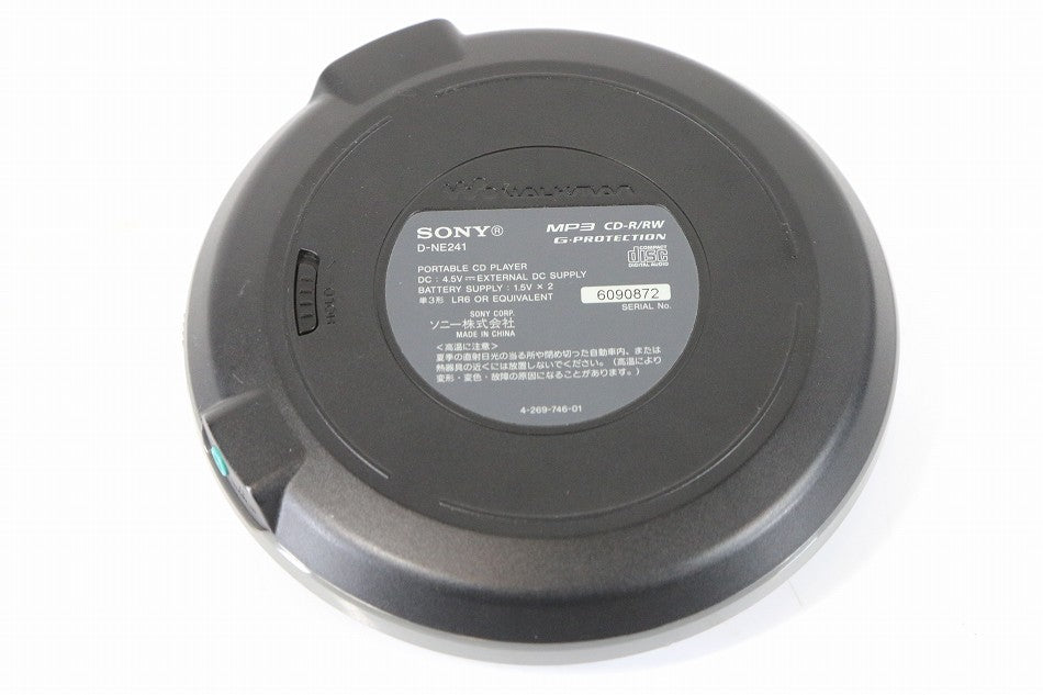 SONY CDウォークマン N241 ブラック D-NE241/B　【中古品】