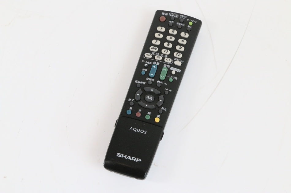 シャープ　液晶テレビ(AQUOS)純正リモコン GB068WJSA (0106380426)　【中古品】