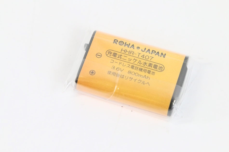ROWA JAPAN HHR-T407 互換電池　【中古品】