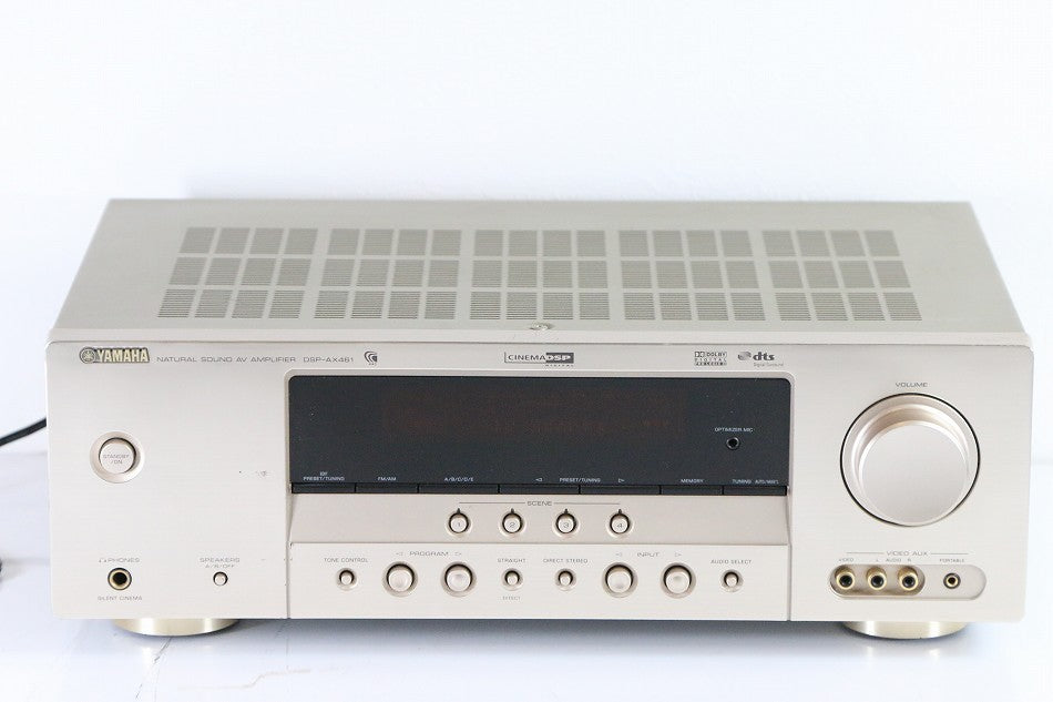 ヤマハ DSP-AX461(N) DSP AVアンプ ゴールド　【中古品】