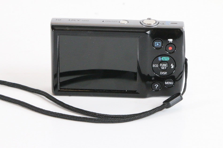 Canon デジタルカメラ IXY 120 光学8倍ズーム ブラック IXY120(BK)　【中古品】