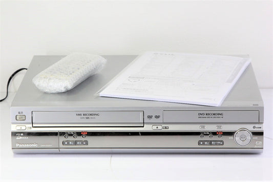 パナソニック DVDレコーダー VHSビデオ一体型 DIGA DMR-ES30V-S　【中古整備品】