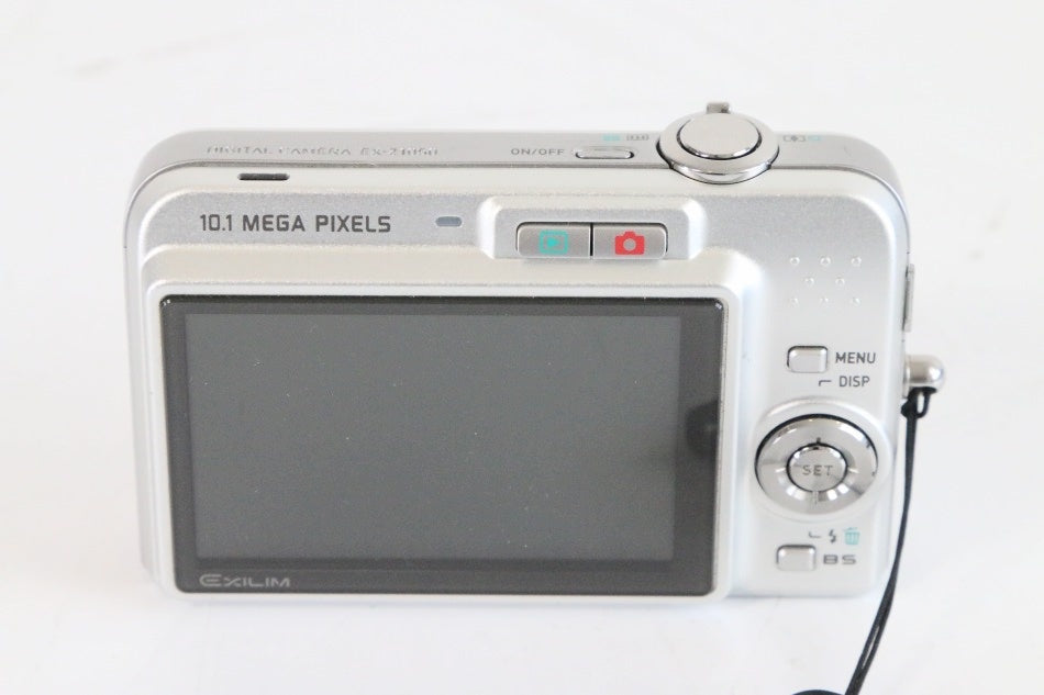 CASIO デジタルカメラ EXILIM (エクシリム) ZOOM EX-Z1050SR シルバー　【中古品】