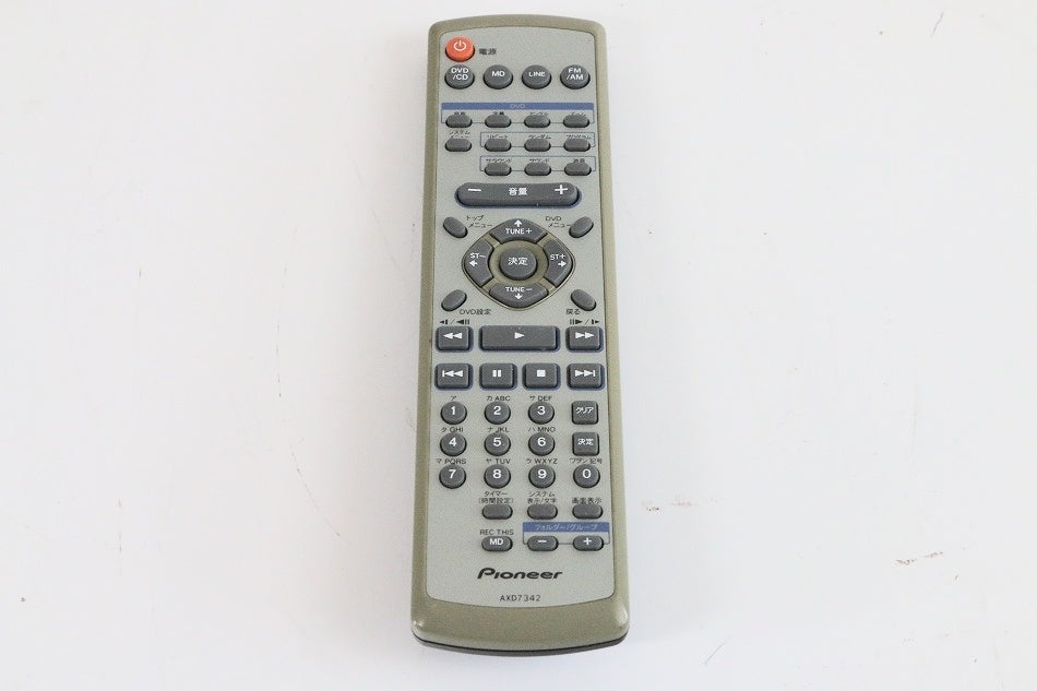 パイオニア オーディオリモコン AXD7342　【中古品】