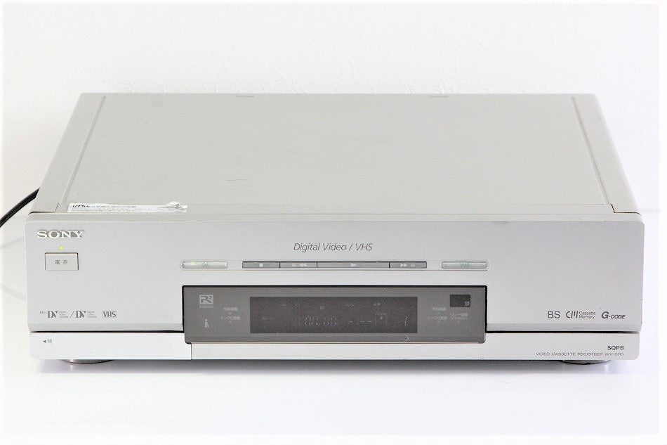 SONY miniDV/DV/VHSダブルビデオデッキ WV-DR5 【中古整備品】