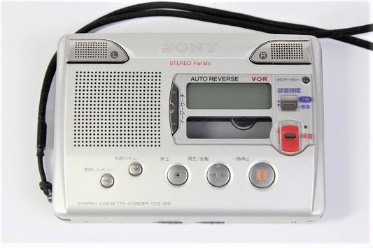 SONY TCS-100 カセットコーダー　【中古整備品】