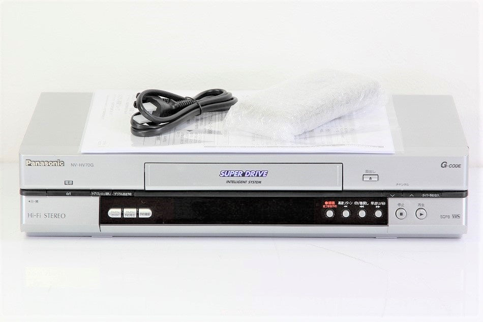 パナソニック ビデオデッキ NV-HV70G-S　【中古品】