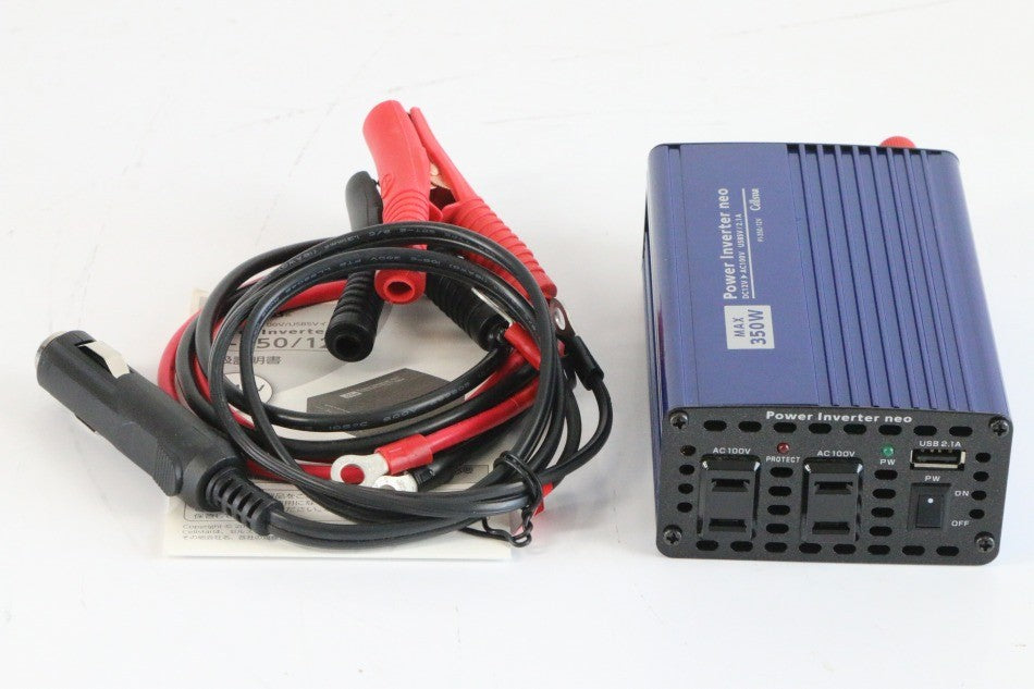 セルスター 12V専用DC/ACインバーターCELLSTAR パワーインバーターネオ PI-350/12V　【中古品】