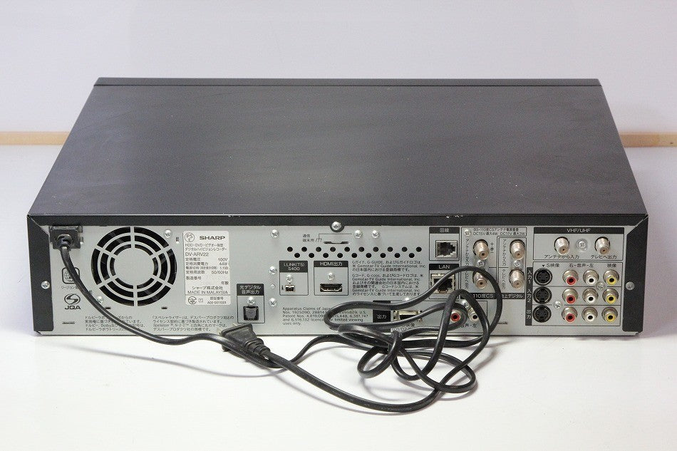 シャープ ビデオ搭載フルハイビジョンレコーダー DV-ARV22　【中古品】