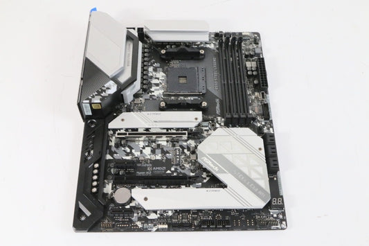 ASRock AMD Ryzen 3000シリーズ(Soket AM4)対応 B550チップセット搭載 ATX マザーボード B550 Steel Legend　【中古品】