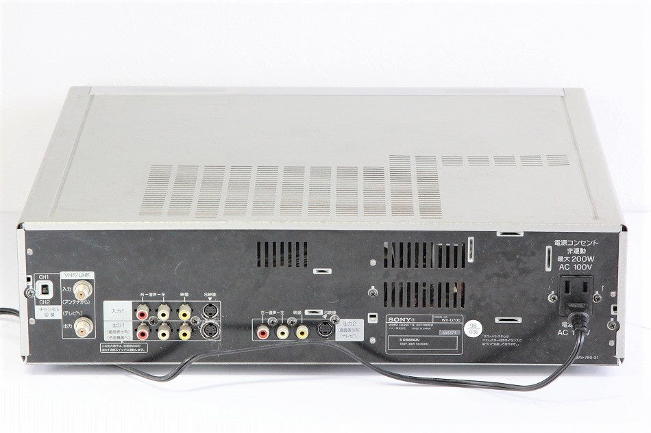SONY WV-D700 miniDV/DV/VHS ビデオデッキ 【中古整備品】