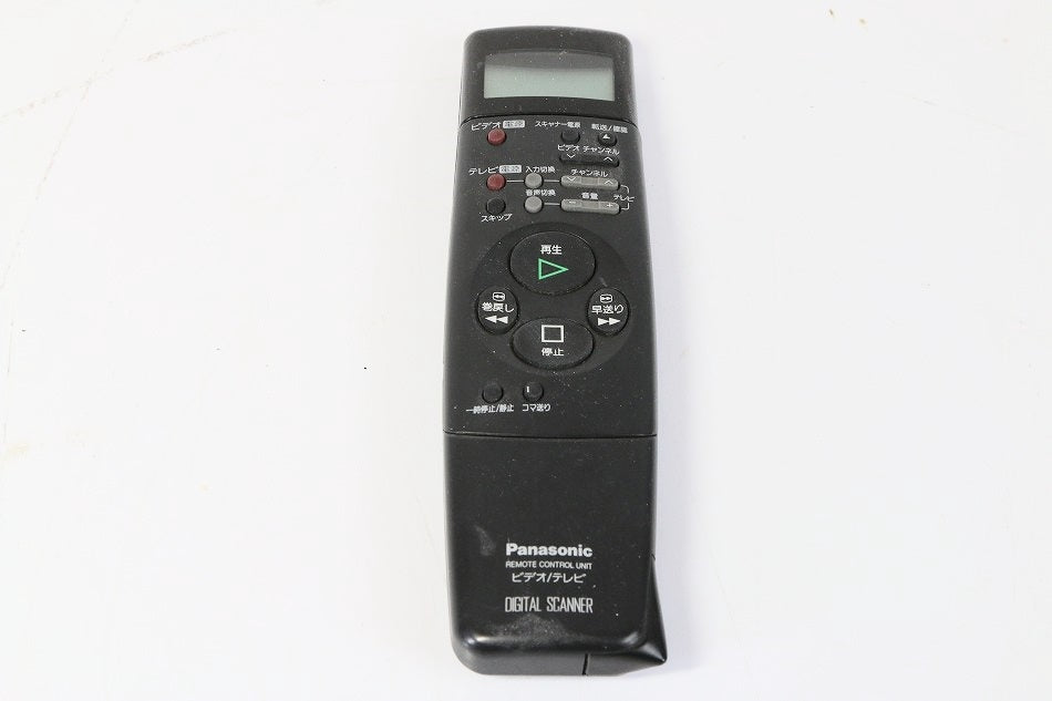 パナソニック PANASONIC ビデオ リモコン VEQ1412　【中古品】