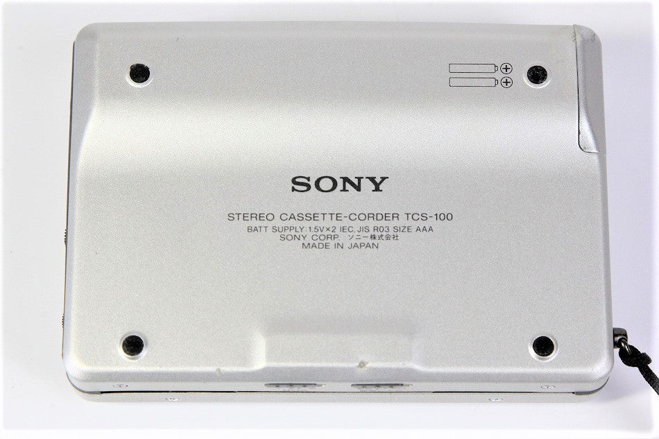 SONY TCS-100 カセットコーダー　【中古整備品】