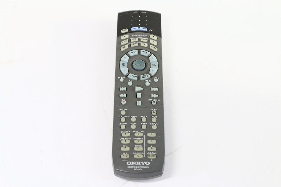 ONKYO オーディオリモコン RC-437M　【中古品】
