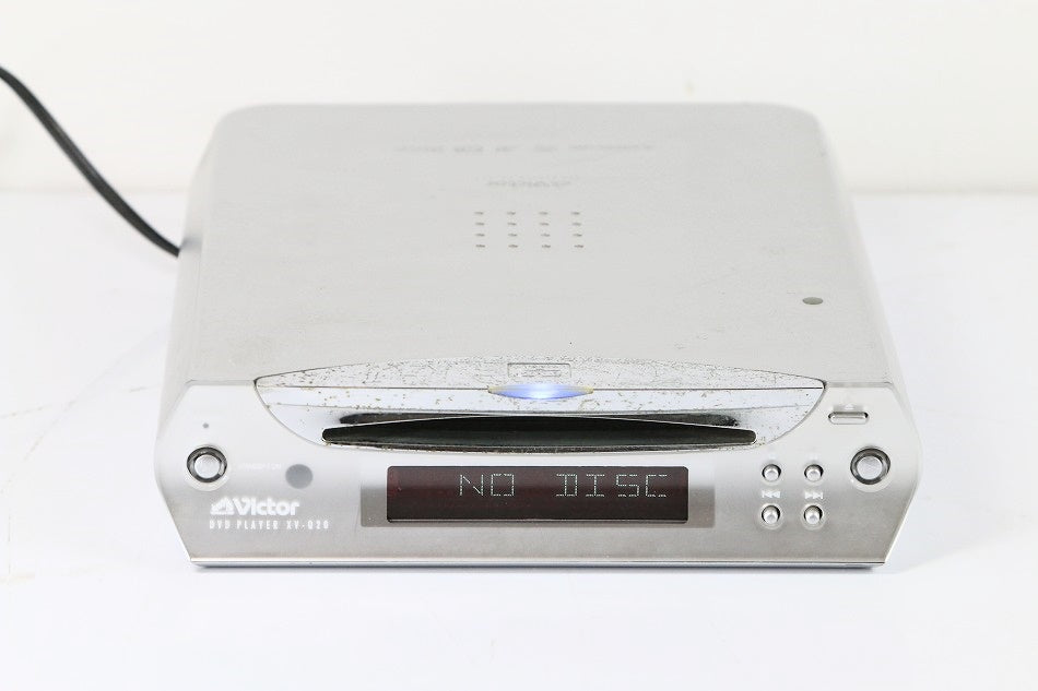 JVCケンウッド ビクター DVDプレーヤー シルバー XV-Q20 S　【中古品】