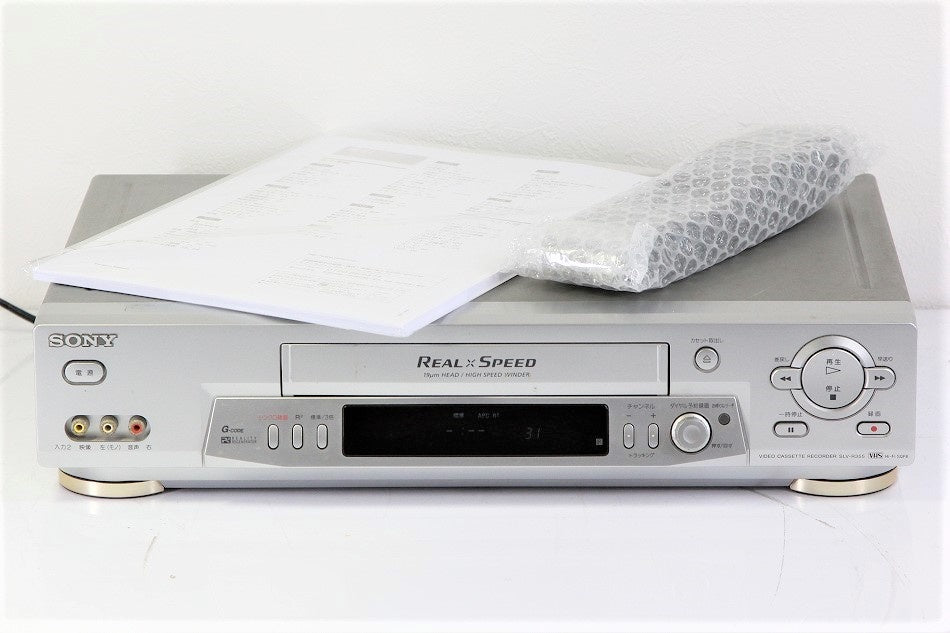 SONY VHSビデオデッキ SLV-R355　【中古整備品】