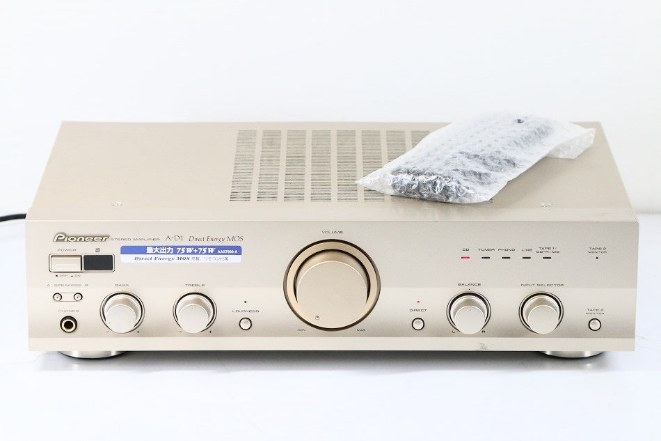Pioneer ステレオプリメインアンプ A-D1　【中古品】