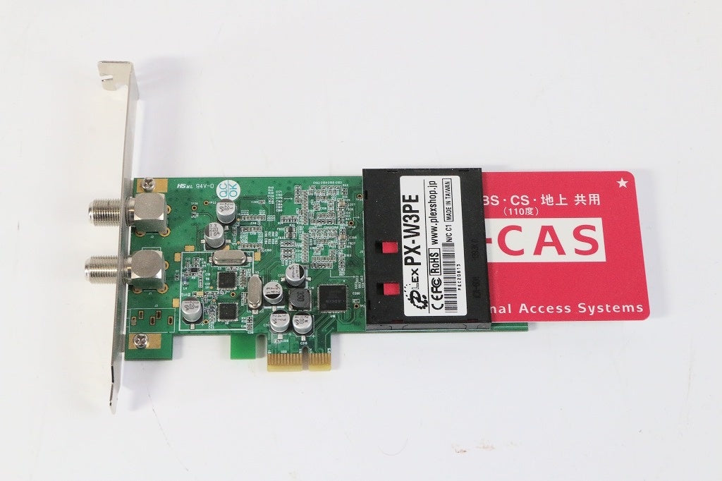 PLEX PCI Express接続 地上デジタル・BS・CS対応TVチューナー PX-W3PE REV1.3　【中古品】