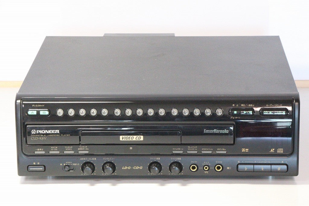 Pioneer パイオニア CLD-K8V CD/LDプレーヤー　カラオケ対応　【中古整備品】