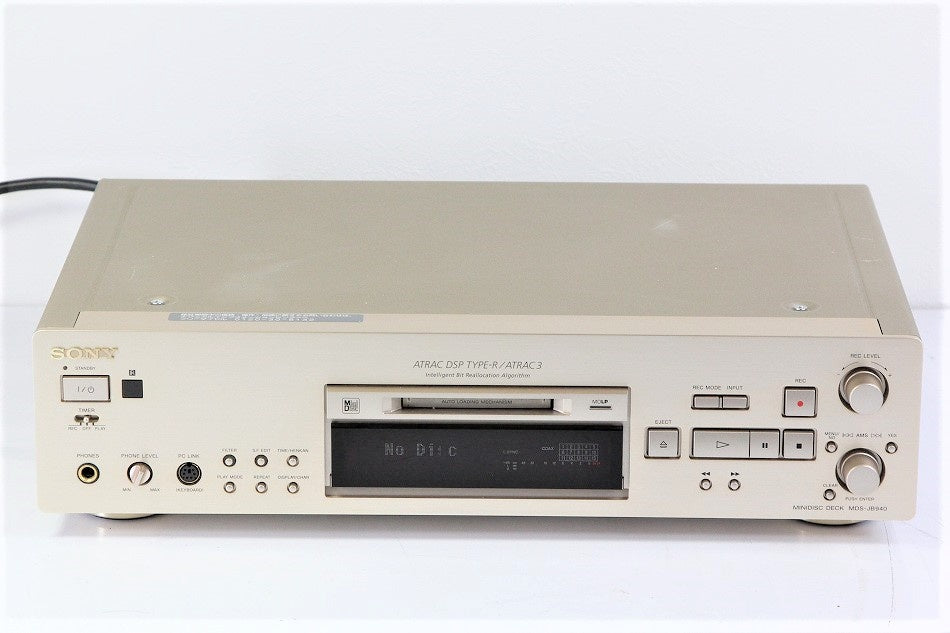 SONY MDデッキ　MDS-JB940　【中古品】