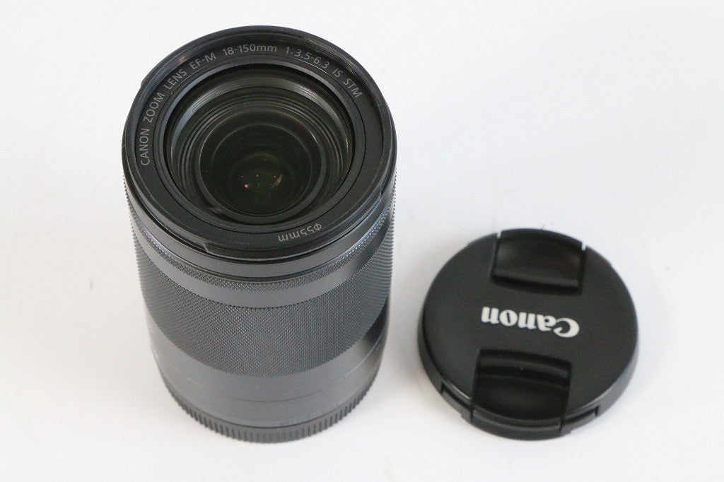 Canon 望遠ズームレンズ EF-M 18-150mm F3.5-6.3 IS STM ミラーレス専用 グラファイト EF-M18-150ISSTM　【中古品】