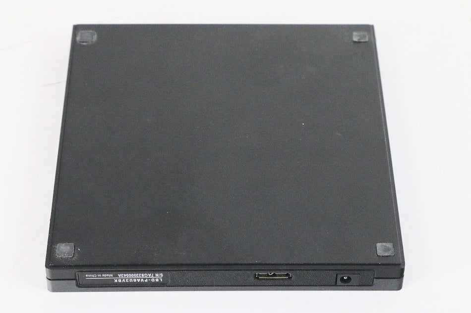 ロジテック ブルーレイドライブ 外付け Blu-ray UHDBD USB3.0対応 再生 編集 書込ソフト付 ブラック LBD-PVA6U3VBK　【中古品】