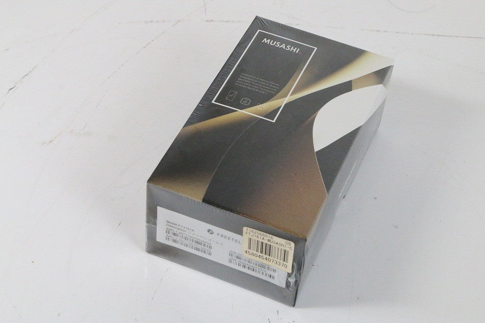 FREETEL MUSASHI (シャンパンゴールド)　FTJ161A　【中古未開封品】