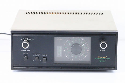 SANSUI 山水 サンスイ　TU-555　FM/AMチューナー　【中古品】