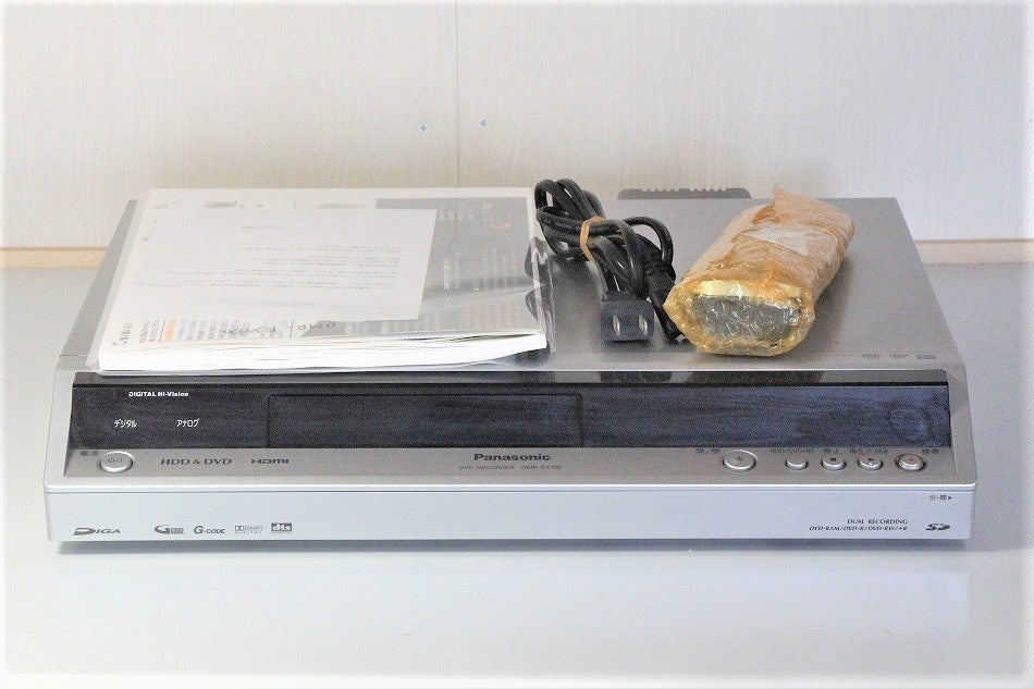 パナソニック 200GB DVDレコーダー DIGA DMR-EX100　【中古品】