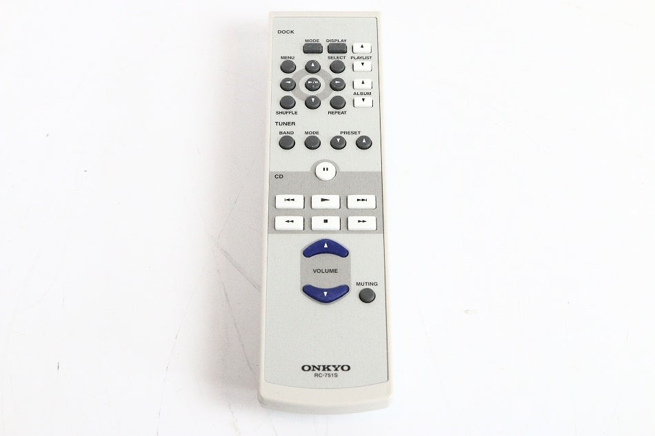 ONKYO RC-751S  プリメインアンプA-5VL A-7VL 用　リモコン　【中古品】