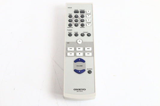 ONKYO RC-751S  プリメインアンプA-5VL A-7VL 用　リモコン　【中古品】