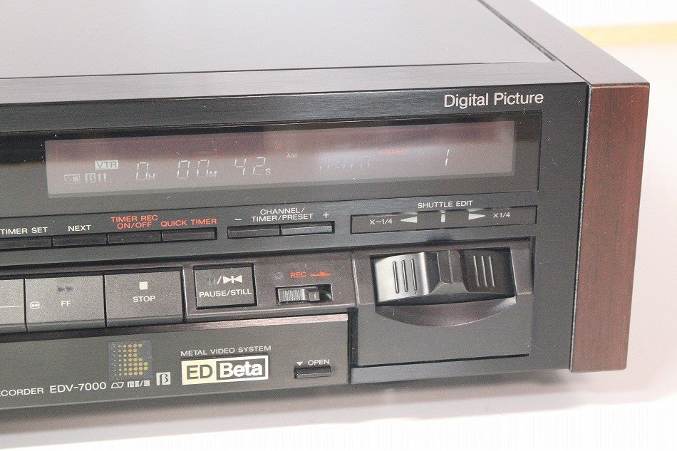 SONY EDV-7000 Betaビデオ　【中古品】