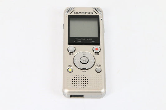 OLYMPUS ICレコーダー VoiceTrek 8GB リニアPCM対応 指向性マイク搭載 FMチューナー付 GLD ゴールド V-803　【中古品】