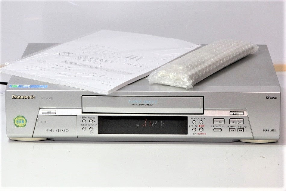 Panasonic  VHSビデオデッキ  VHS NV-HV3G　【中古品】