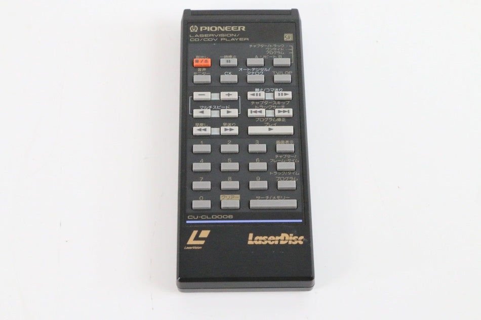 パイオニア LDリモコン CU-CLD006　【中古品】