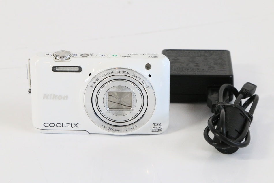 Nikon クールピクス S6600WH ナチュラルホワイト　【中古品】