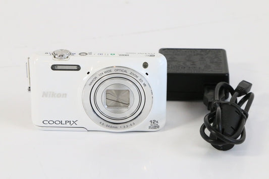 Nikon クールピクス S6600WH ナチュラルホワイト　【中古品】