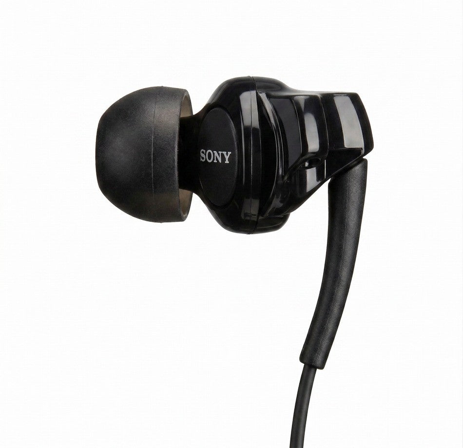 SONY カナル型イヤホン ブラック MDR-EX300SL/B　【中古品】