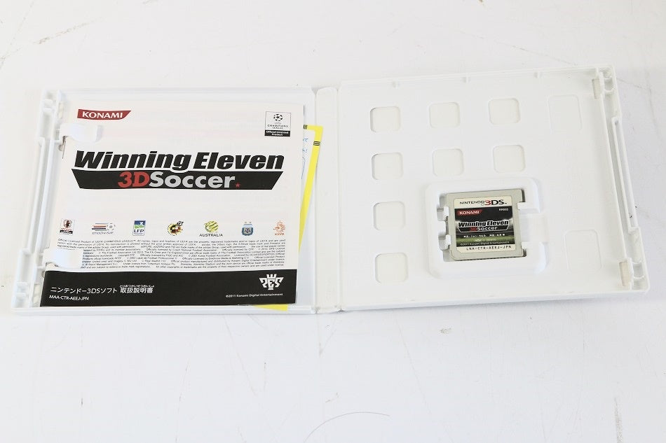ウイニングイレブン 3Dサッカー - 3DS　【中古品】