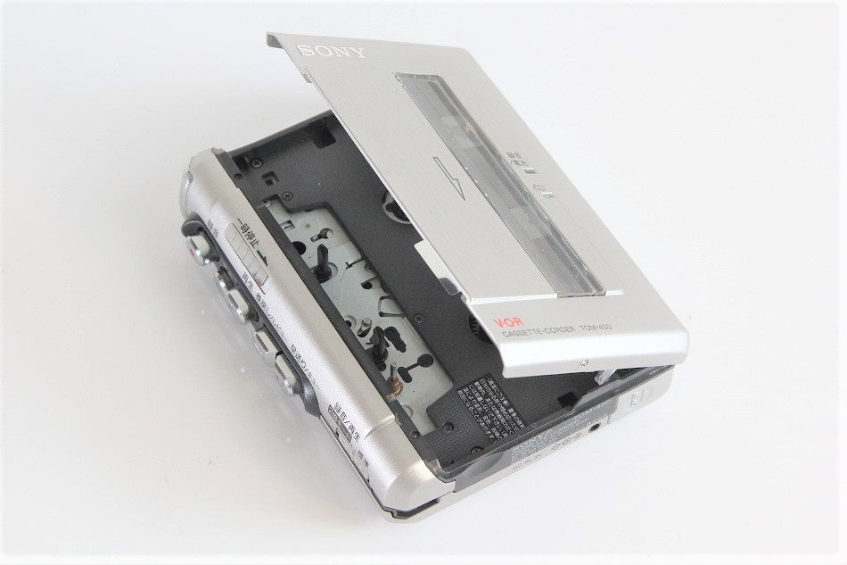 SONY スリムなテープレコーダー TCM-450　【中古整備品】