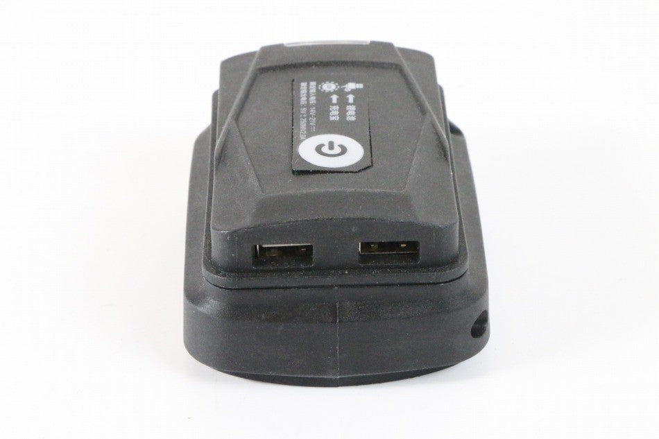 リチウム電池部品 USB携帯電話充電器 BL1830アダプター LEDライト ランプ トーチ マキタ18Vリチウムイオン電池 パワーバンク用　【新品】